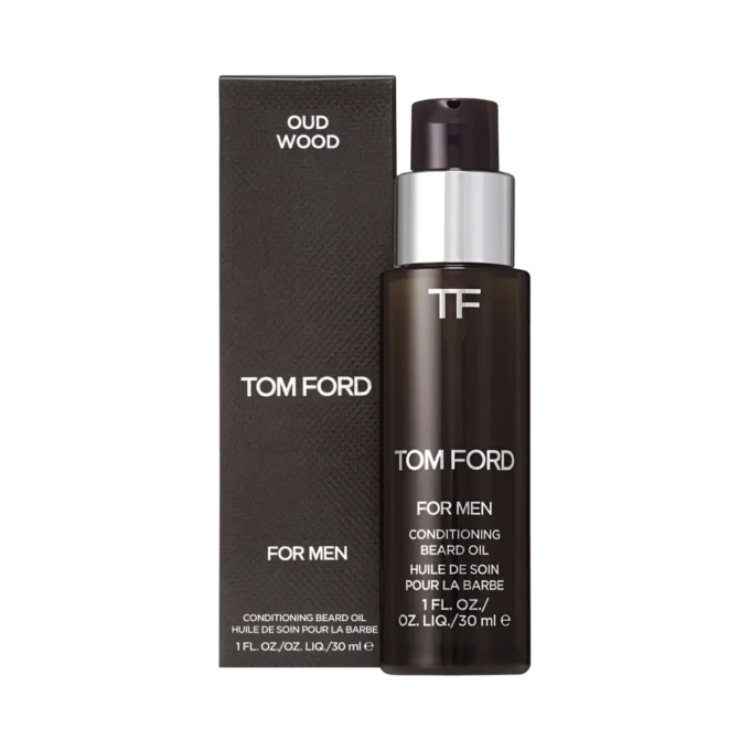 Aceite acondicionador para barba con madera de oud