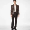 Blazer sartorial de napa plonge suave Blazer sartorial de napa plonge suave