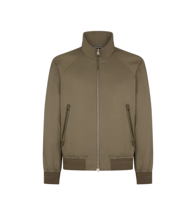 Blouson con forro de cachemira Blouson con forro de cachemira