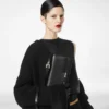 Bolso bandolera Aube E/W de piel granulada flexible Bolso bandolera Aube E/W de piel granulada flexible