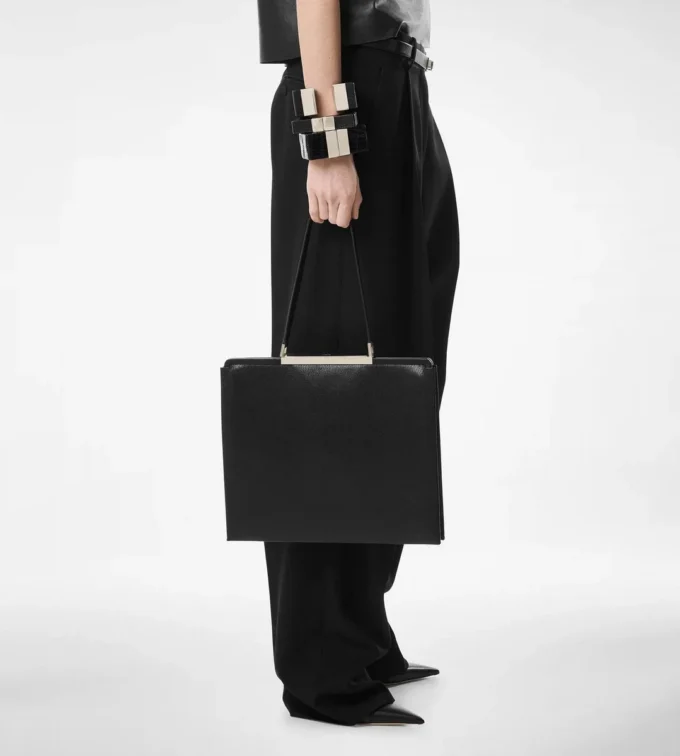 Bolso de hombro Patrick de piel flexible Bolso de hombro Patrick de piel flexible