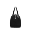 Bolso de viaje mediano de cuero granulado con abertura amplia