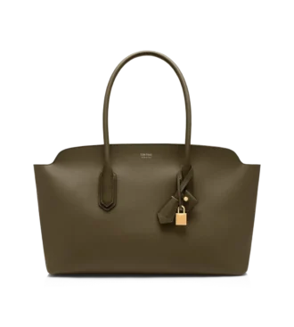 Bolso grande de hombro Alexander de piel natural