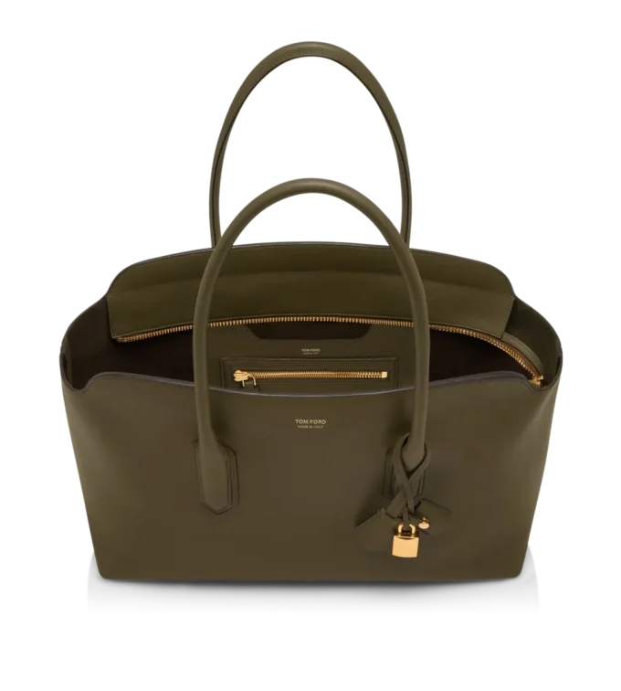 Bolso grande de hombro Alexander de piel natural Bolso grande de hombro Alexander de piel natural