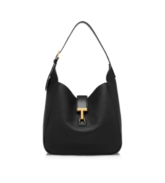Bolso hobo mediano Monarch de piel
