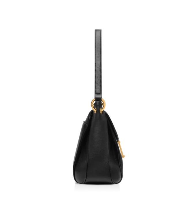 Bolso mediano de hombro Tara de piel natural Bolso mediano de hombro Tara de piel natural
