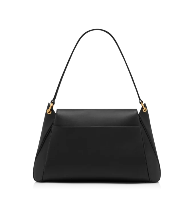 Bolso mediano de hombro Tara de piel natural Bolso mediano de hombro Tara de piel natural