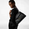 Bolso mediano de hombro Tara de piel natural Bolso mediano de hombro Tara de piel natural