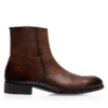 Botas con cremallera Edgar de cuero bruñido