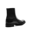 Botas con cremallera Edgar de cuero bruñido