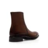 Botas con cremallera Edgar de cuero bruñido
