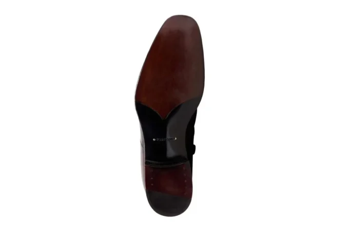 Botas con cremallera Edgar de cuero bruñido