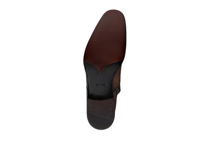 Botas con cremallera Edgar de cuero bruñido