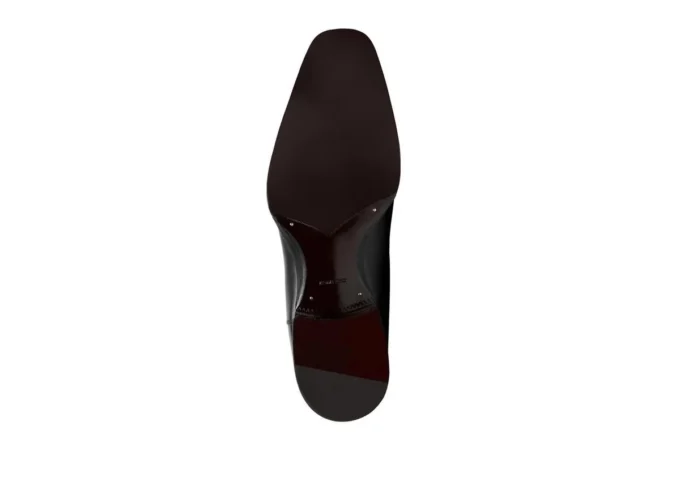 Botines Gianni de cuero bruñido