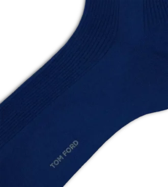 Calcetines de algodón acanalados