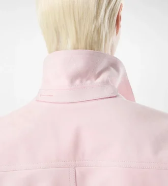 Camisa de ante de cabra suave