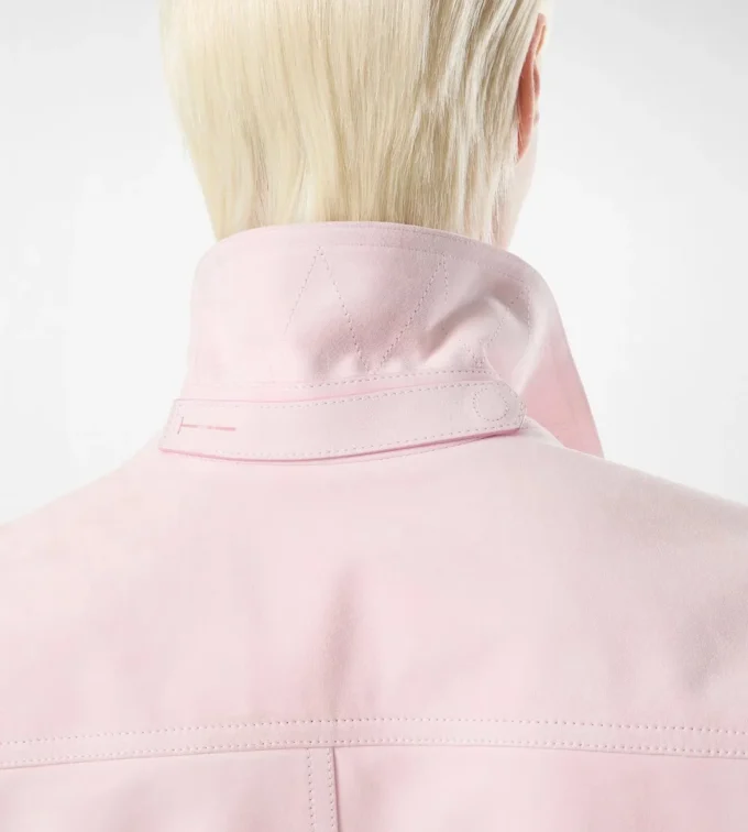 Camisa de ante de cabra suave