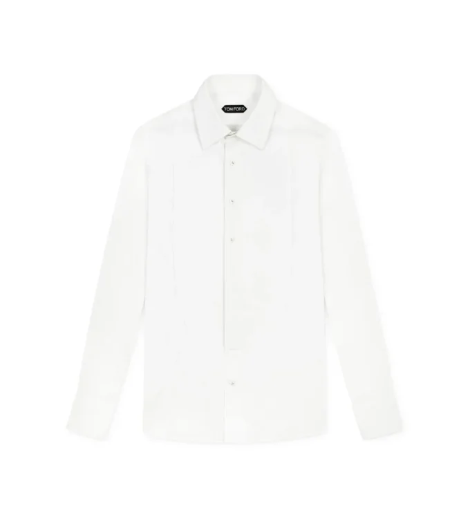 Camisa de noche entallada de voile para cóctel Camisa de noche entallada de voile para cóctel