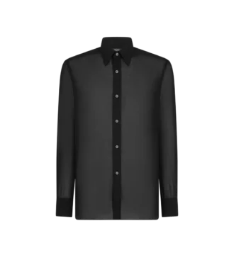 Camisa de voile de algodón con corte fluido
