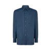 Camisa fluida de gabardina