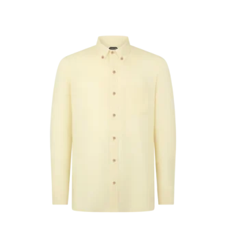 Camisa slim fit de gabardina fluida Camisa slim fit de gabardina fluida