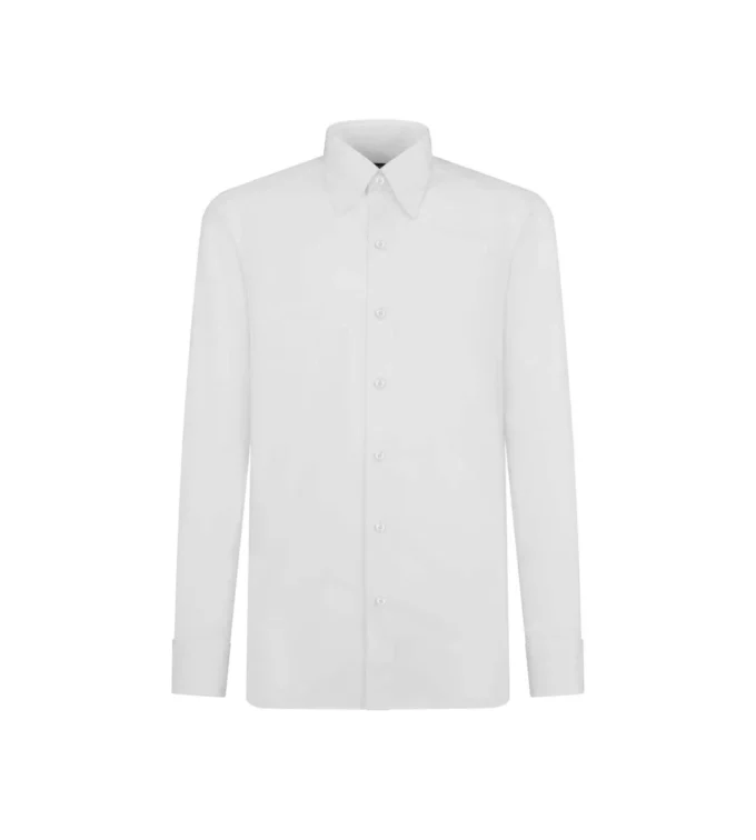Camisa slim fit de popelín
