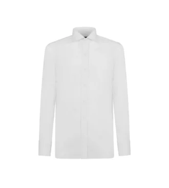Camisa slim fit de popelín