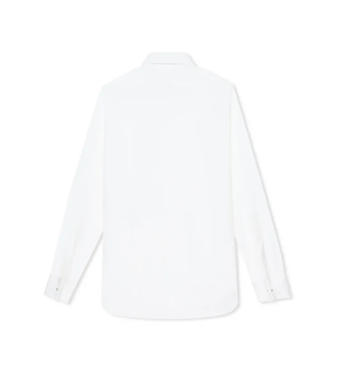 Camisa slim fit de popelín