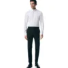 Camisa slim fit de popelín