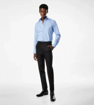 Camisa slim fit de popelín Camisa slim fit de popelín