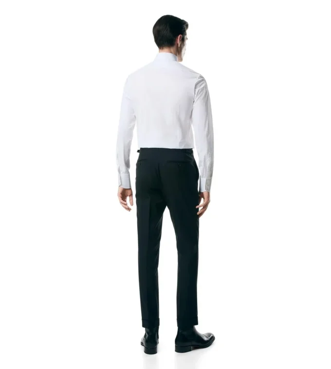 Camisa slim fit de popelín