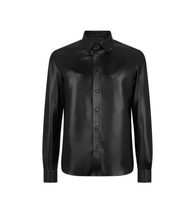 Camisa suave de napa plonge Camisa suave de napa plonge