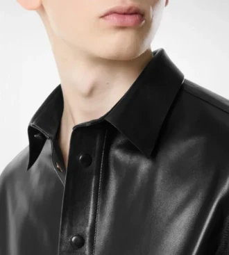 Camisa suave de napa plonge