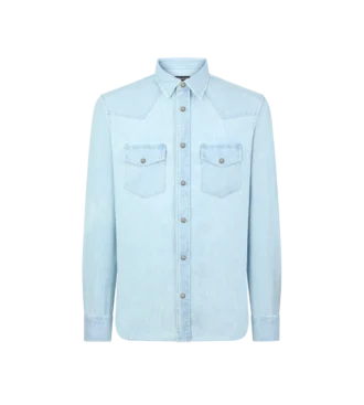Camisa vaquera de cambray