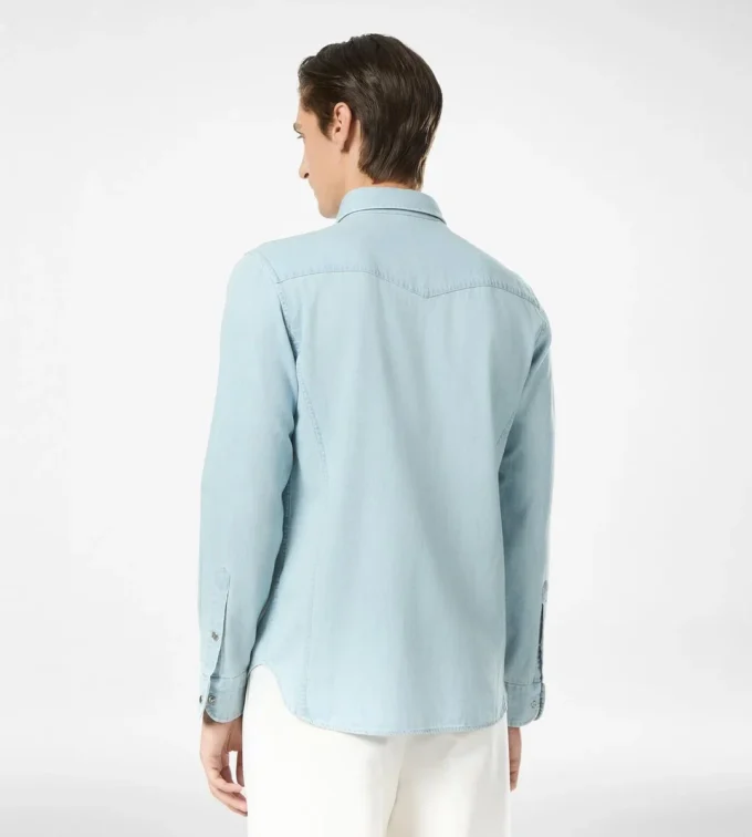 Camisa vaquera de cambray