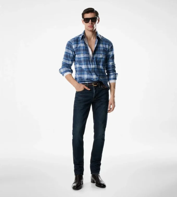 Camisa western a cuadros Camisa western a cuadros