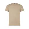 Camiseta de algodón puro con cuello redondo