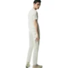 Camiseta de cuello redondo con ribete