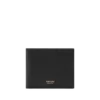 Cartera clásica de doble pliegue en piel granulada Cartera clásica de doble pliegue en piel granulada