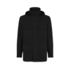 Chaqueta de campo de algodón y seda