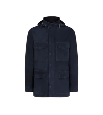 Chaqueta de campo de ante ligero