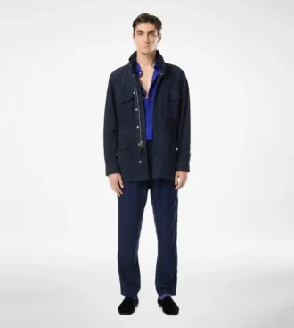 Chaqueta de campo de ante ligero