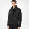 Chaqueta de trabajo de ante cepillado