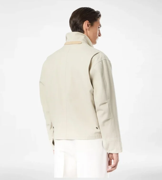 Chaqueta de trabajo de lona de algodón