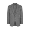 Chaqueta doble dividible con diseño en espiga Sharkskin