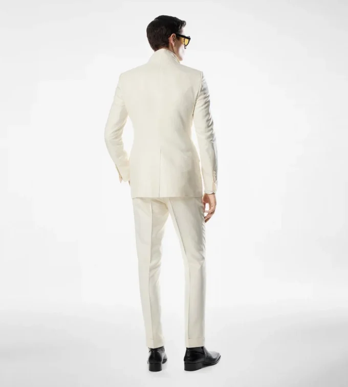 Pantalón Dyllan de lona de seda
