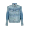 Chaqueta icónica de denim con ribete