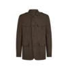 Chaqueta militar de nailon compacto