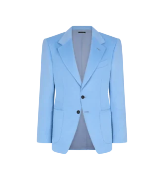 Chaqueta Shelton de sarga de cachemira Chaqueta Shelton de sarga de cachemira