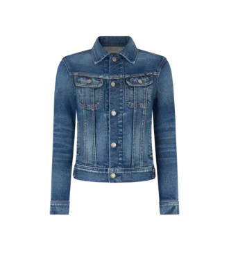 Chaqueta vaquera cómoda con lavado a la piedra